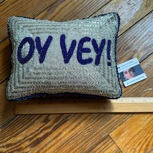 Judaica pillow - OY VEY pillow